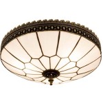 Arts And Crafts Style Flush Mount Ceiling Lights