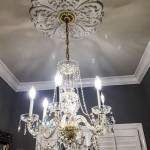 Ceiling Medallion Chandelier Size