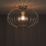 Chrome Ceiling Lamp Shade