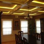 Coffered Ceiling Lighting