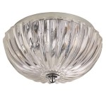 Crystal Flush Fitting Ceiling Lights