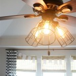 Diy Cage Light Ceiling Fan