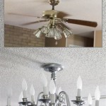 Diy Ceiling Fan Into Chandelier