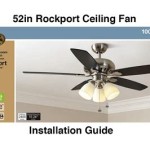 Hampton Bay Ceiling Fan Model Ef200da 52 Manual