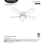 Harbor Breeze 52 Inch Avian Ceiling Fan Manual