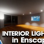 How To Add Ceiling Lights In Sketchup