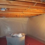 How To Cover Exposed Insulation In Basement Ceiling