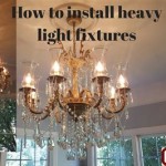 How To Hang A Heavy Chandelier From The Ceiling