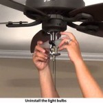 How To Remove Light Globe From Hunter Ceiling Fan