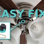 How To Replace The Pull Chain On A Harbor Breeze Ceiling Fan