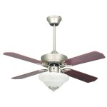 Montgomery 42 In Indoor Brushed Nickel Ceiling Fan With Light