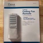 Patriot Lighting Ceiling Fan Remote Control
