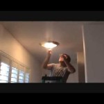 Remove Stubborn Ceiling Light Fixture