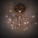 Tree Branch Ceiling Light Fixture